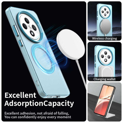 MagSafe-deksel for Oppo Reno12 FS 5G / Reno12 FS 4G / Reno12 F 4G / Reno12 F, Techsuit, CandyCase, Blå