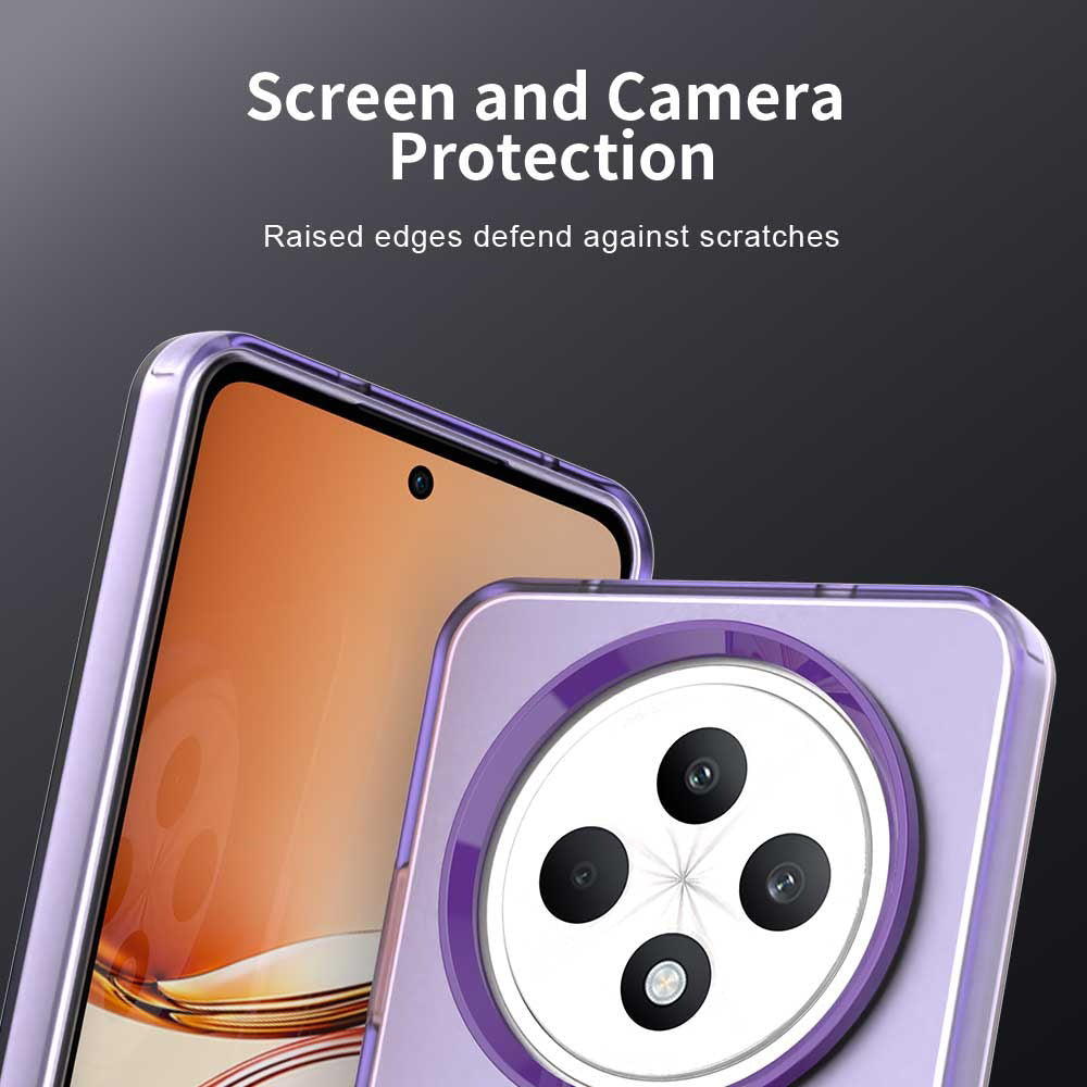 MagSafe-deksel for Oppo Reno12 FS 5G / Reno12 FS 4G / Reno12 F 4G / Reno12 F, Techsuit, CandyCase, Lilla