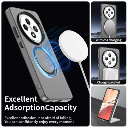 MagSafe-deksel for Oppo Reno12 FS 5G / Reno12 FS 4G / Reno12 F 4G, Techsuit, CandyCase, svart