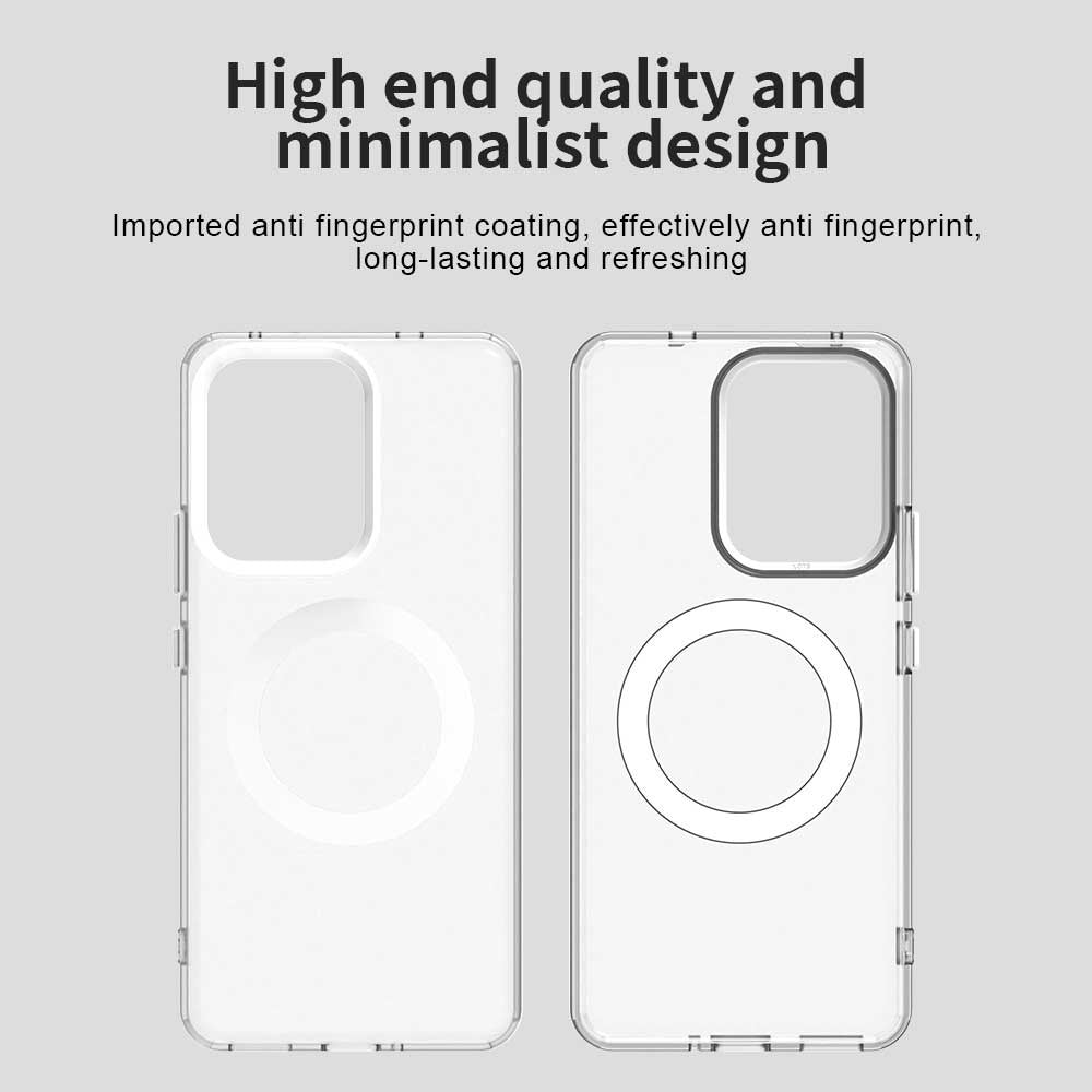 MagSafe-deksel for Oppo Reno13 FS 5G / Reno13 F 4G / Reno13 F, Techsuit, CandyCase, hvit