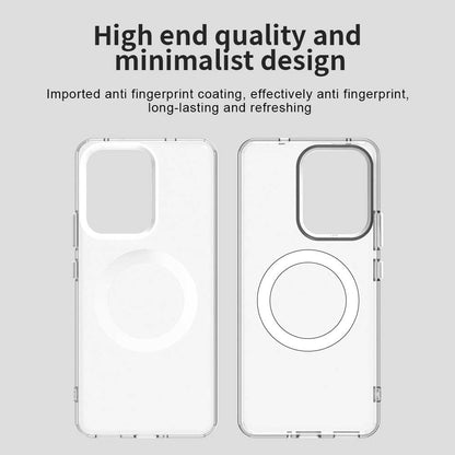 MagSafe-deksel for Oppo Reno13 FS 5G / Reno13 F 4G / Reno13 F, Techsuit, CandyCase, hvit