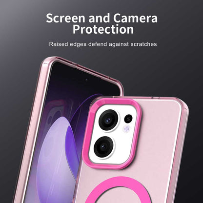 MagSafe-deksel for Oppo Reno13 FS 5G / Reno13 F 4G / Reno13 F, Techsuit, CandyCase, Rosa