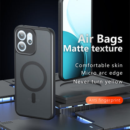MagSafe-deksel for Oppo Reno14 FS 5G / Reno14 F, Techsuit, PureFrost, Satinert svart