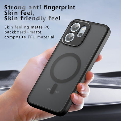 MagSafe-deksel for Oppo Reno14 FS 5G / Reno14 F, Techsuit, PureFrost, Satinert svart