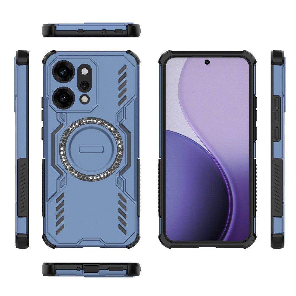 MagSafe-deksel for Oppo Reno14 Pro, Techsuit, ArmorMag, Blå