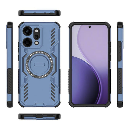 MagSafe-deksel for Oppo Reno14 Pro, Techsuit, ArmorMag, Blå