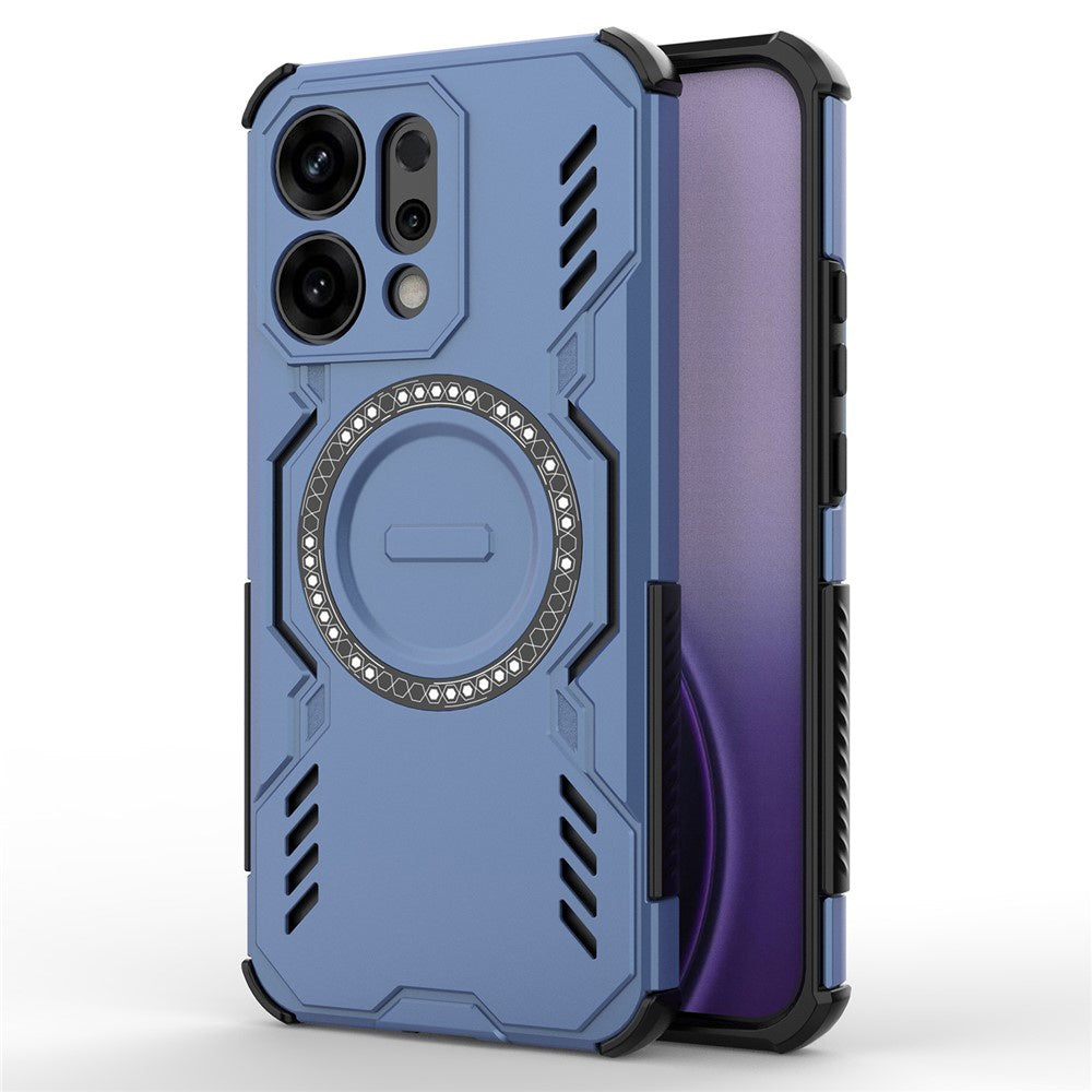 MagSafe-deksel for Oppo Reno14, Techsuit, ArmorMag, Blå