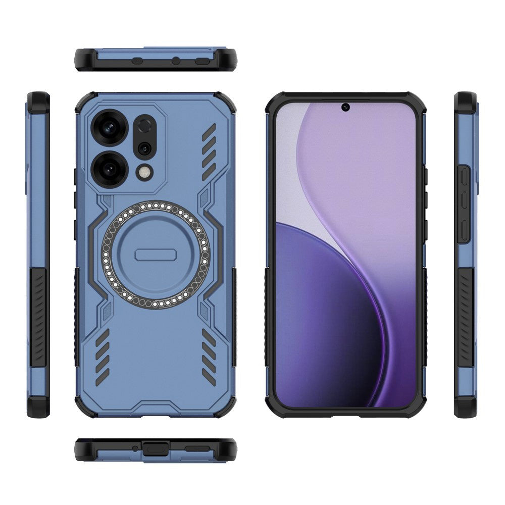 MagSafe-deksel for Oppo Reno14, Techsuit, ArmorMag, Blå