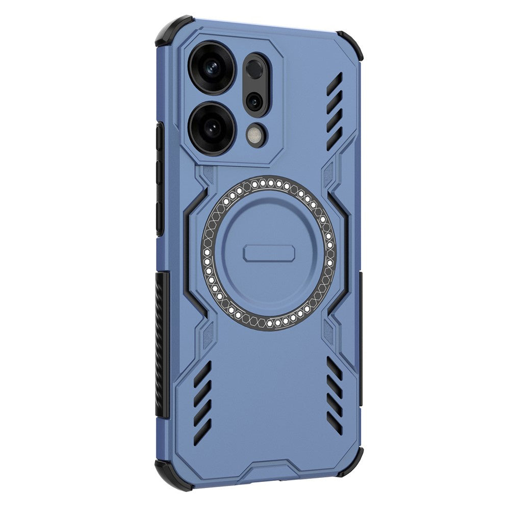 MagSafe-deksel for Oppo Reno14, Techsuit, ArmorMag, Blå