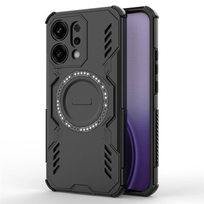 MagSafe-deksel for Oppo Reno14, Techsuit, ArmorMag, svart