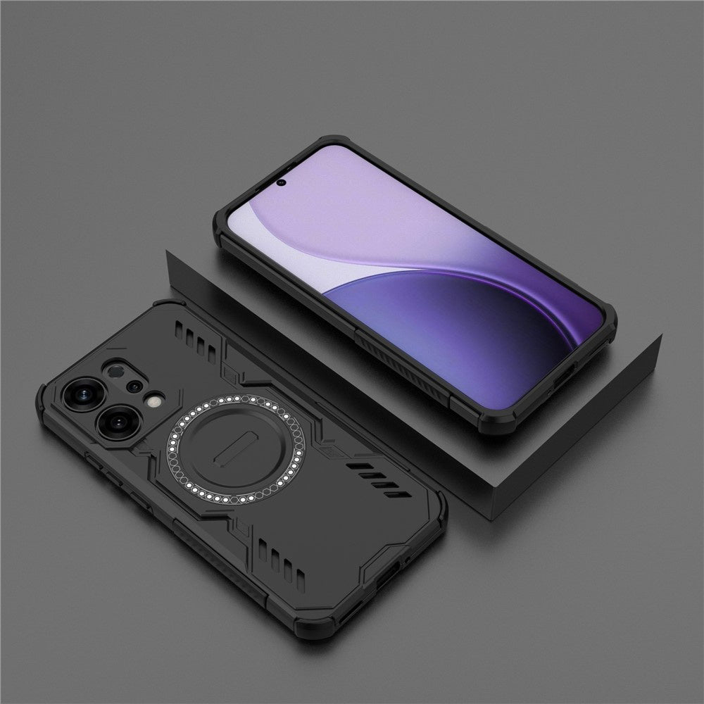 MagSafe-deksel for Oppo Reno14, Techsuit, ArmorMag, svart