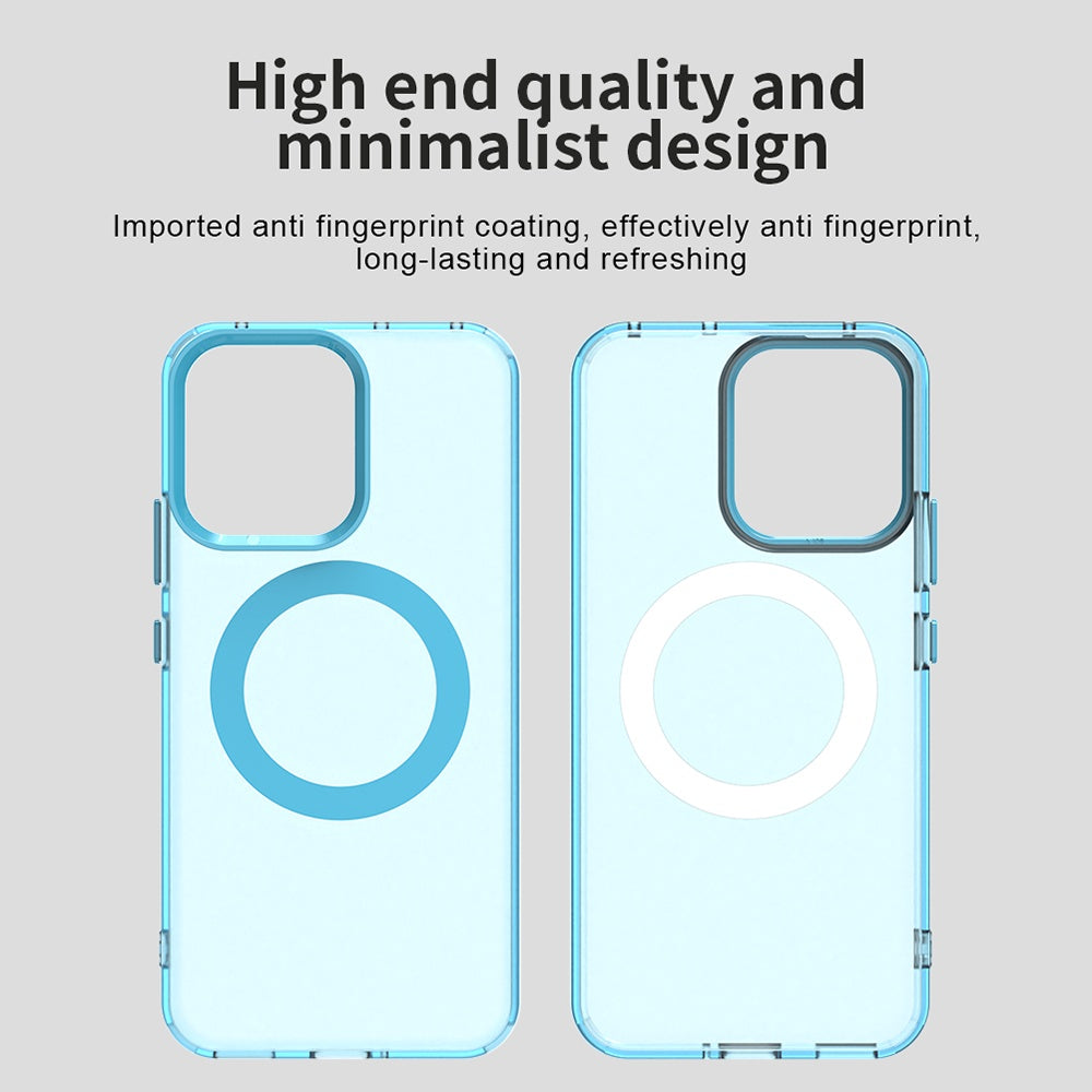 MagSafe-deksel for Oppo Reno14, Techsuit, CandyCase, Blå