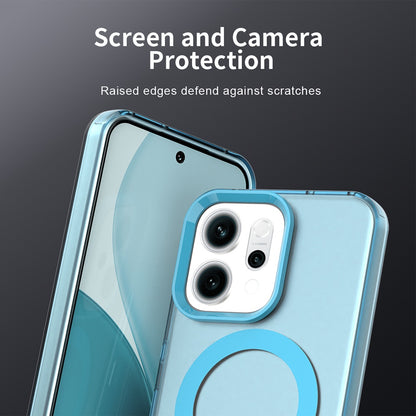 MagSafe-deksel for Oppo Reno14, Techsuit, CandyCase, Blå