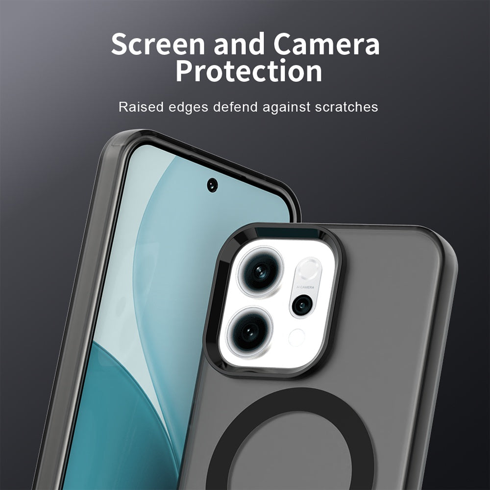 MagSafe-deksel for Oppo Reno14, Techsuit, CandyCase, Svart