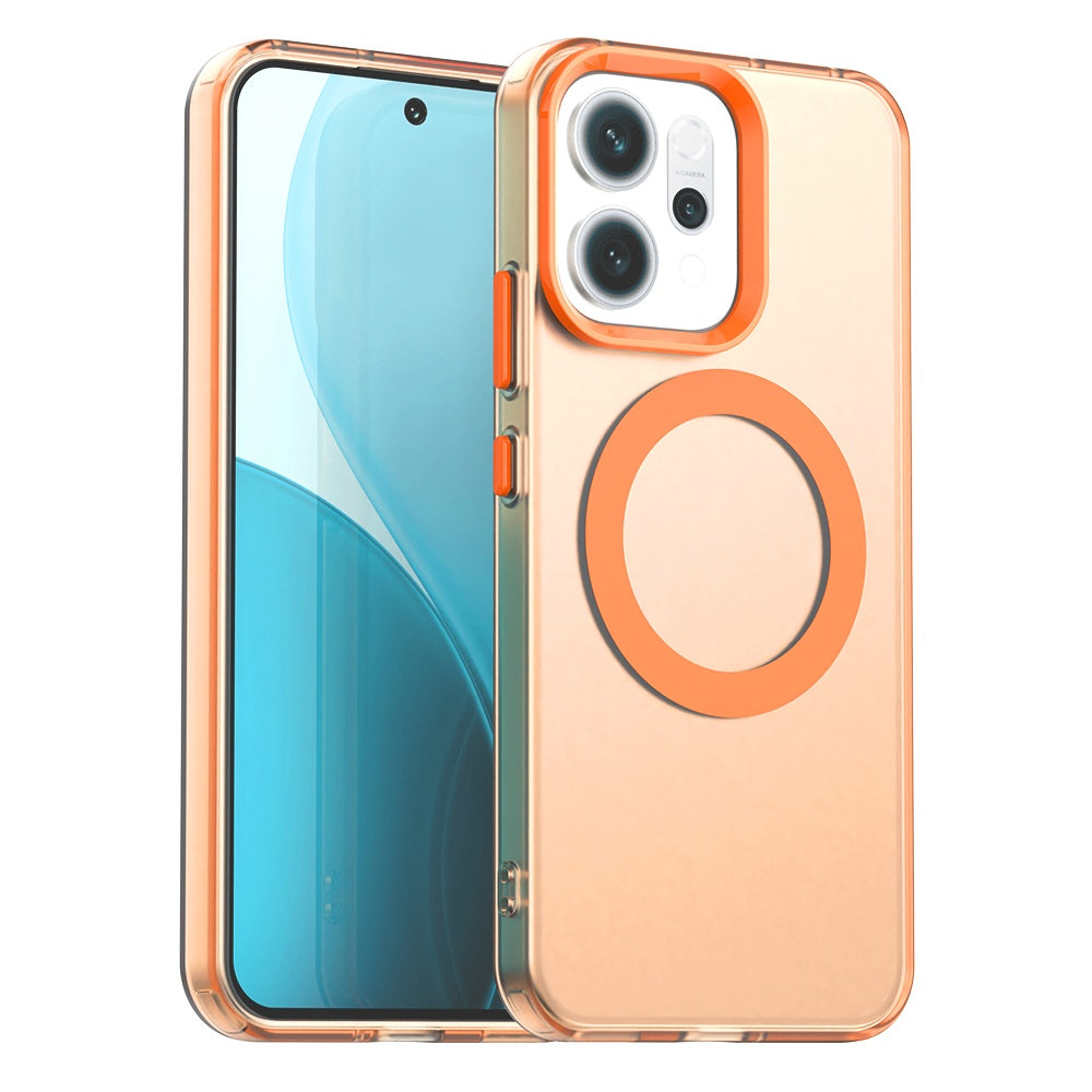 MagSafe-deksel for Oppo Reno14, Techsuit, CandyCase, Oransje