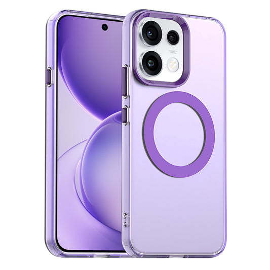 MagSafe-deksel for Oppo Reno16 F / Reno16 FS, Techsuit, CandyCase, Lilla