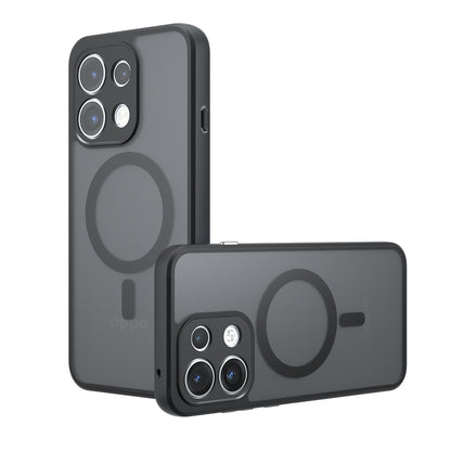MagSafe-deksel for Oppo Reno16 F / Reno16 FS, Techsuit, PureFrost, Satinert svart