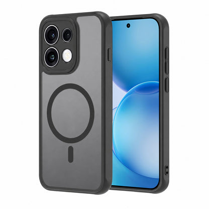 MagSafe-deksel for Oppo Reno16 Pro, Techsuit, HaloFrost II, svart