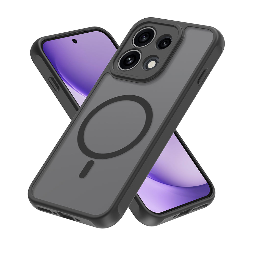 MagSafe-deksel for Oppo Reno16 Pro, Techsuit, HaloFrost II, svart