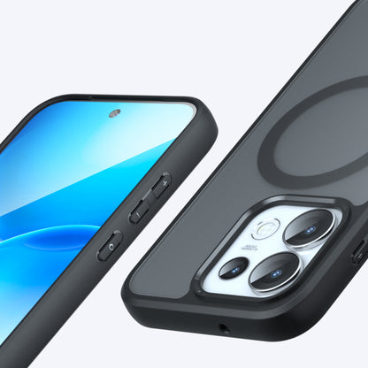 MagSafe-deksel for Oppo Reno16 Pro, Techsuit, PureFrost, Satinert svart