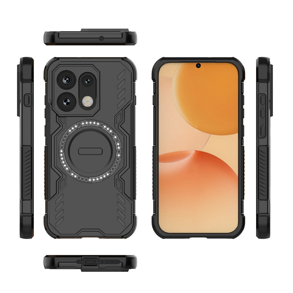 MagSafe-deksel for Oppo Reno16 / Reno16 Pro, Techsuit, ArmorMag, Svart