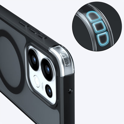 MagSafe-deksel for Oppo Reno16, Techsuit, PureFrost, Satinert svart