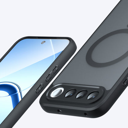 MagSafe-deksel for Realme 16, Techsuit, PureFrost, Satinert svart