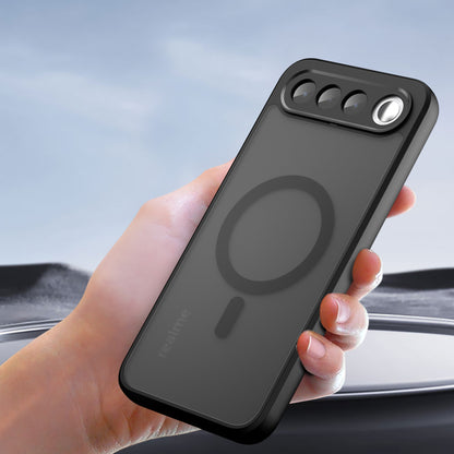 MagSafe-deksel for Realme 16, Techsuit, PureFrost, Satinert svart