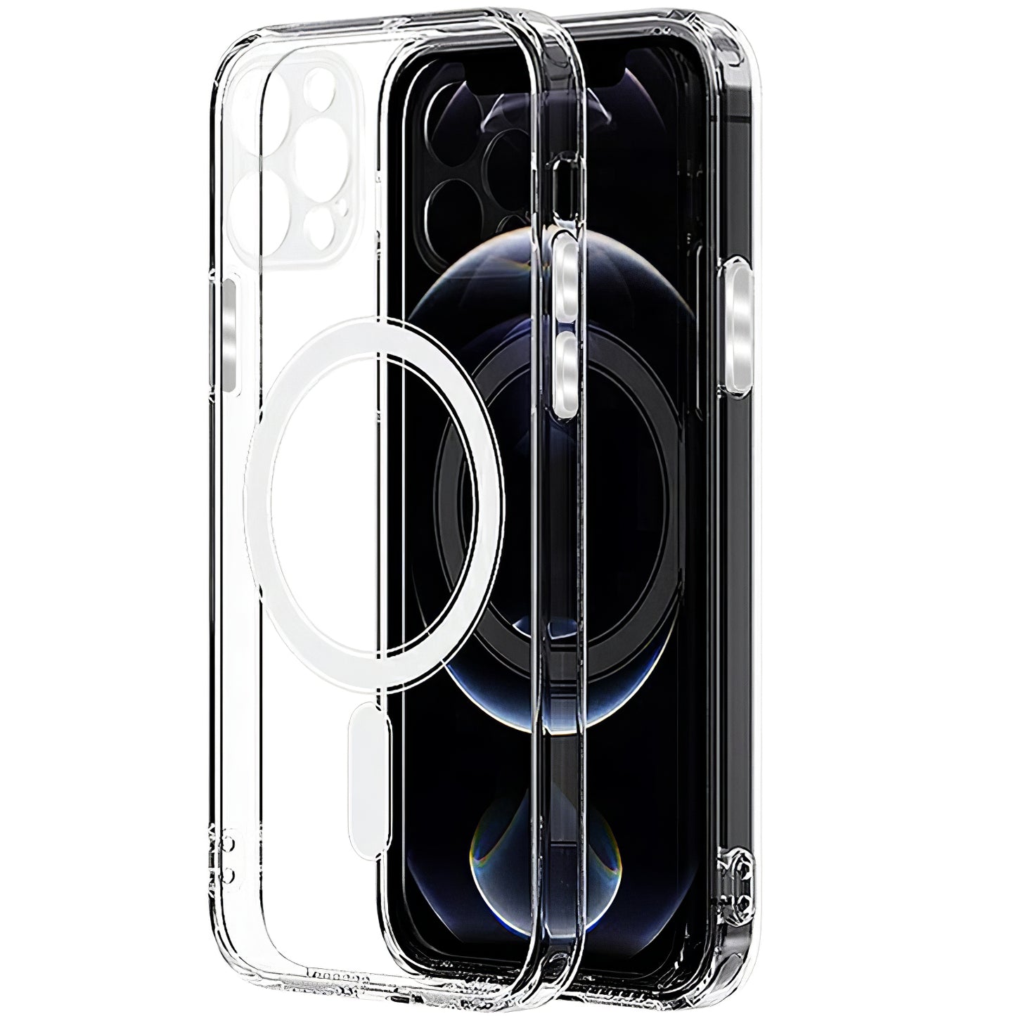 MagSafe-deksel for Samsung Galaxy S24 Ultra S928, OEM, Transparent