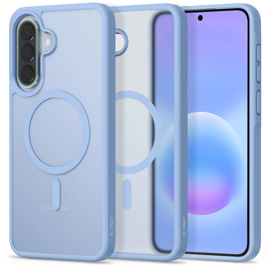 MagSafe-deksel for Samsung Galaxy A57 5G, Tech-Protect, Magmat, Matt Blå