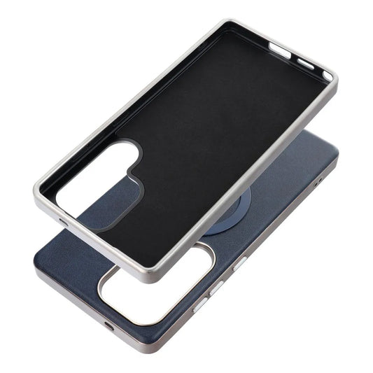 MagSafe-deksel for Samsung Galaxy A36 A366, OEM, Gentleman Mag, Marineblå