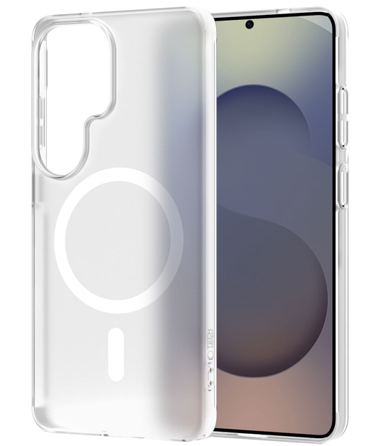 MagSafe-deksel for Samsung Galaxy S26 Ultra S948, Tech-Protect, MagSlim, Matt Transparent