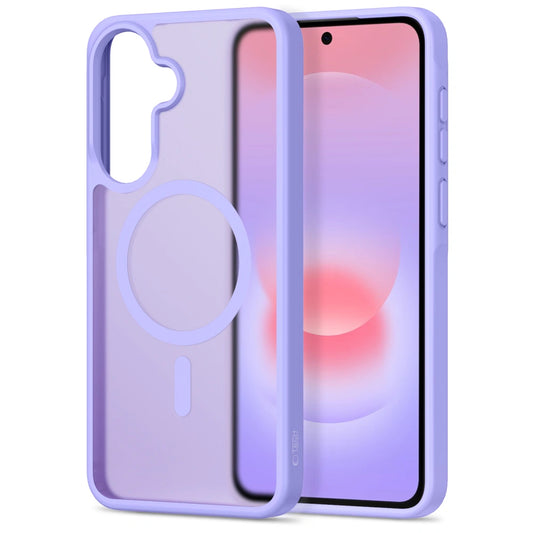 MagSafe-deksel for Samsung Galaxy A57 5G, Tech-Protect, Magmat, Matt lilla