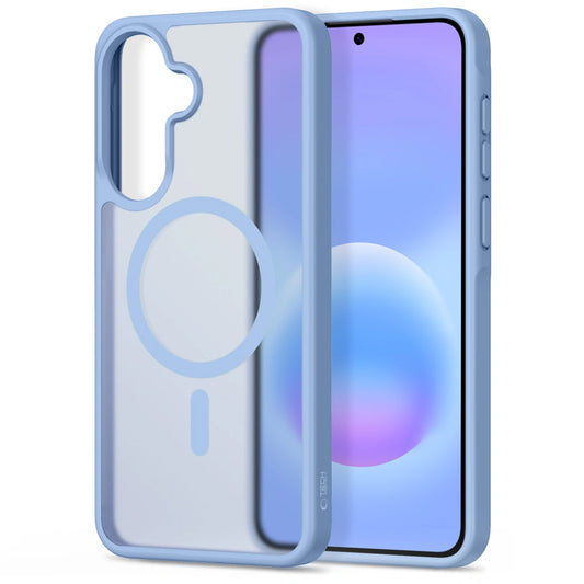 MagSafe-deksel for Samsung Galaxy A57 5G, Tech-Protect, Magmat, Matt Blå
