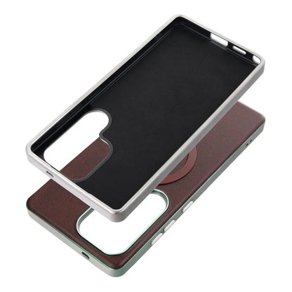 MagSafe-deksel for Samsung Galaxy A56 A566, OEM, Gentleman Mag, Brun