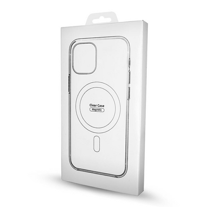 MagSafe-deksel for Samsung Galaxy S24 S921, OEM, 1800 Gauss, Transparent