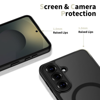 MagSafe-deksel for Samsung Galaxy S26 Plus S947, Tech-Protect, BasicMag, Matt Svart
