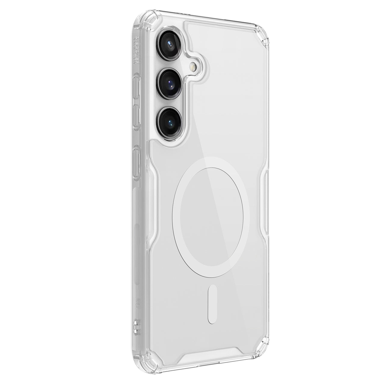 MagSafe-etui for Samsung Galaxy S24 S921, Nillkin, Nature Pro, gjennomsiktig 