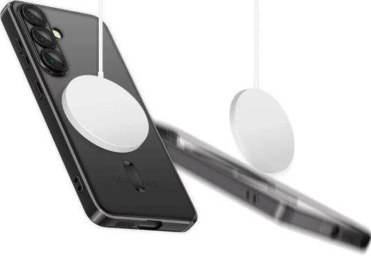 MagSafe-deksel for Samsung Galaxy S25 Edge S937, Tech-Protect, Magflex, Svart