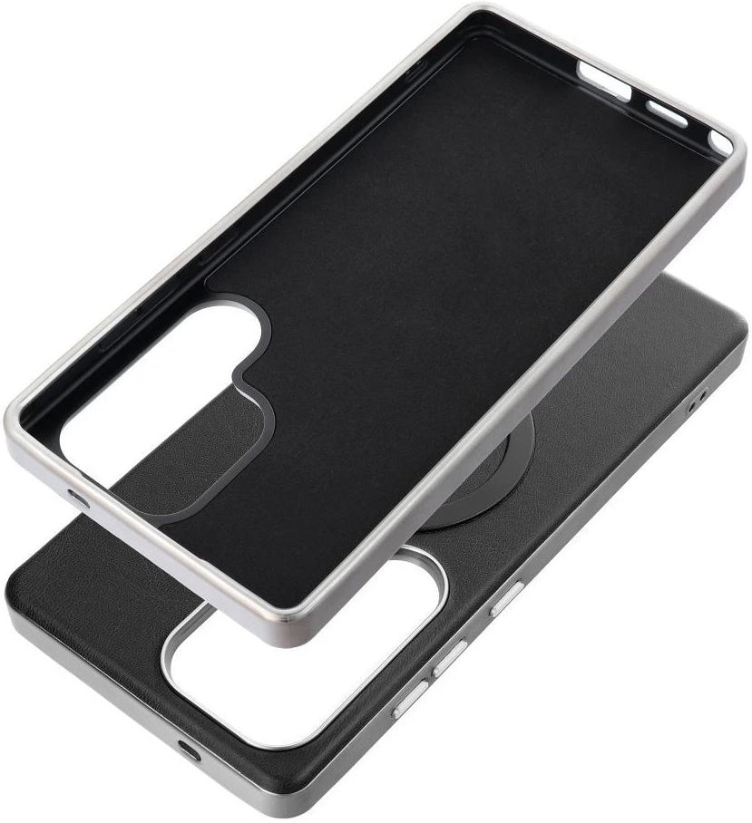MagSafe-deksel for Samsung Galaxy A36 A366, OEM, Gentleman Mag, svart