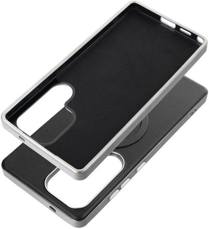 MagSafe-deksel for Samsung Galaxy A36 A366, OEM, Gentleman Mag, svart