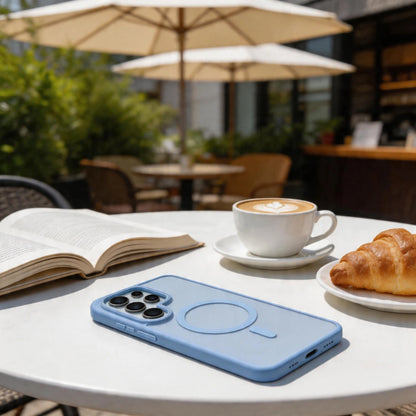 MagSafe-deksel for Samsung Galaxy S26 Ultra S948, Tech-Protect, Magmat, Matt blå
