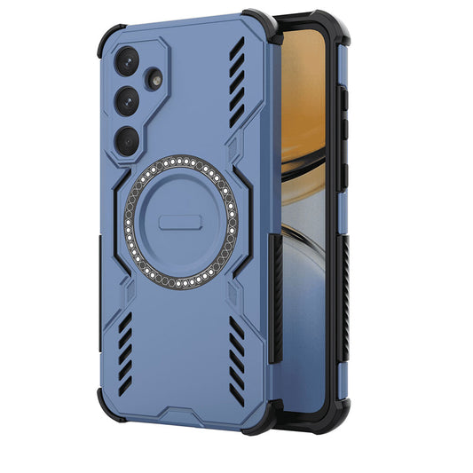 MagSafe-deksel for Samsung Galaxy A55 5G A556, Techsuit, ArmorMag, Blå