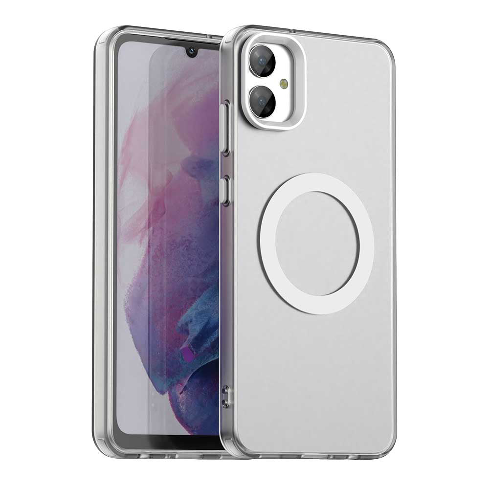 MagSafe-deksel for Samsung Galaxy A05 A055, Techsuit, CandyCase, hvit