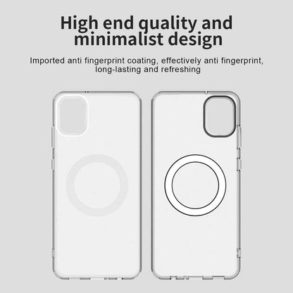 MagSafe-deksel for Samsung Galaxy A05 A055, Techsuit, CandyCase, hvit