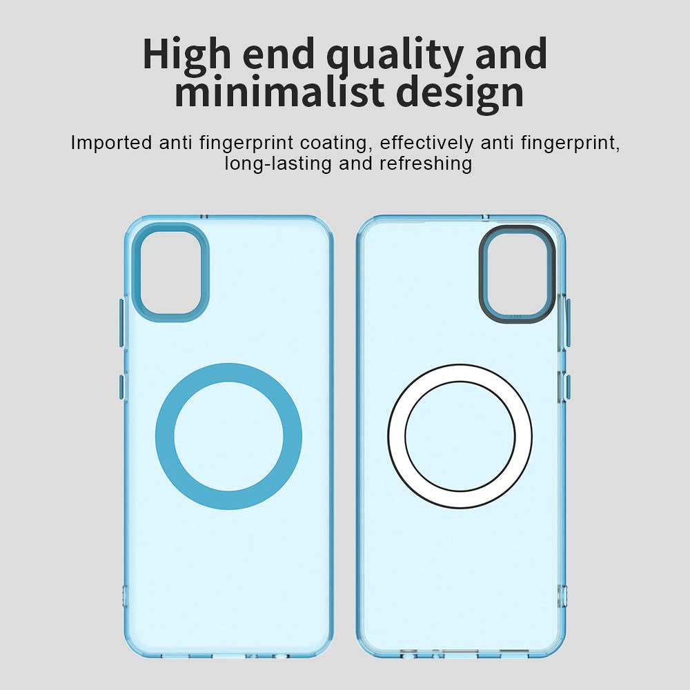 MagSafe-deksel for Samsung Galaxy A05 A055, Techsuit, CandyCase, Blå