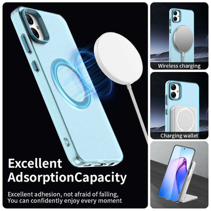MagSafe-deksel for Samsung Galaxy A05 A055, Techsuit, CandyCase, Blå