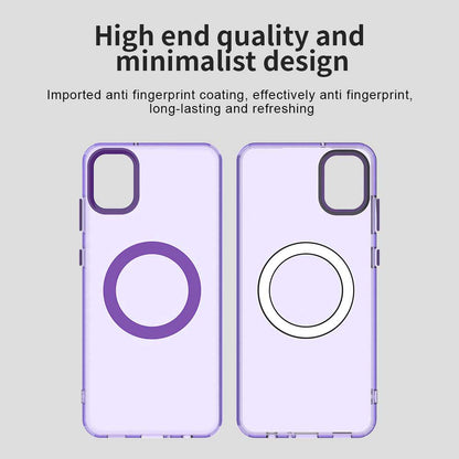 MagSafe-deksel for Samsung Galaxy A05 A055, Techsuit, CandyCase, Lilla
