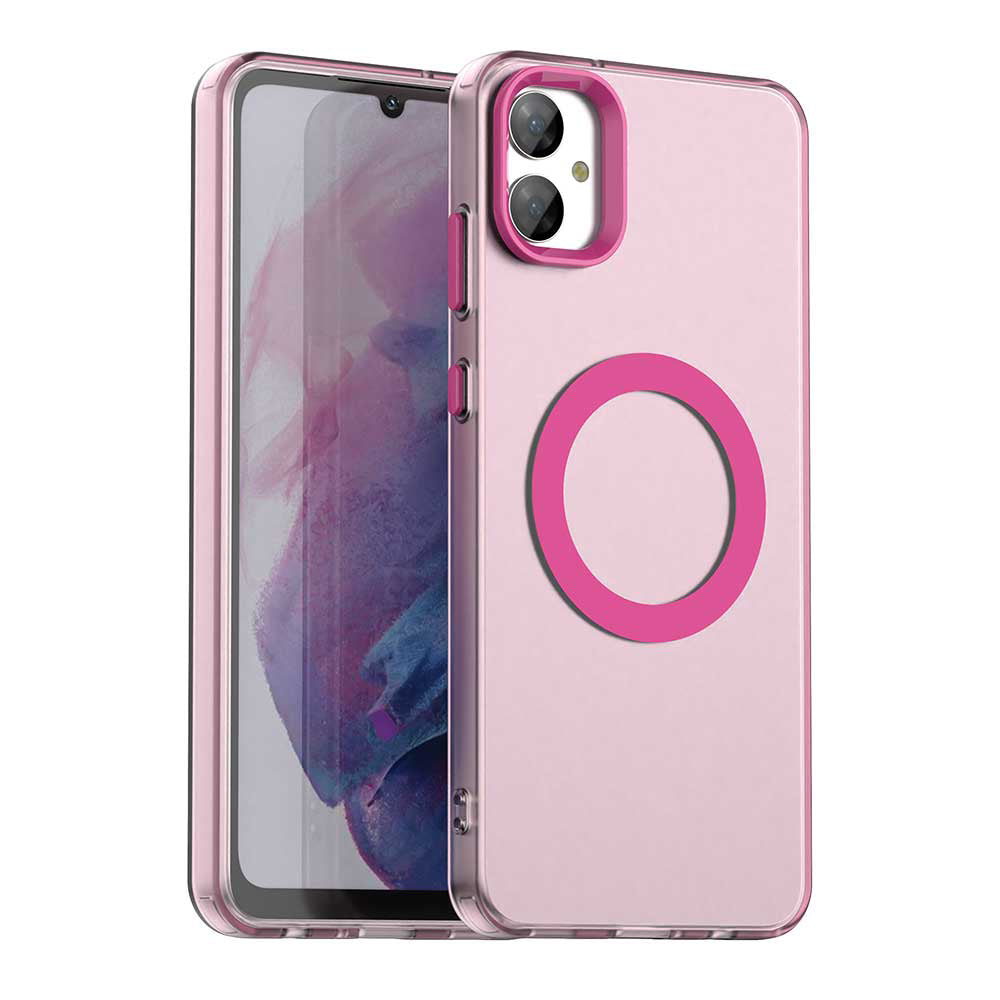 MagSafe-deksel for Samsung Galaxy A05 A055, Techsuit, CandyCase, Rosa