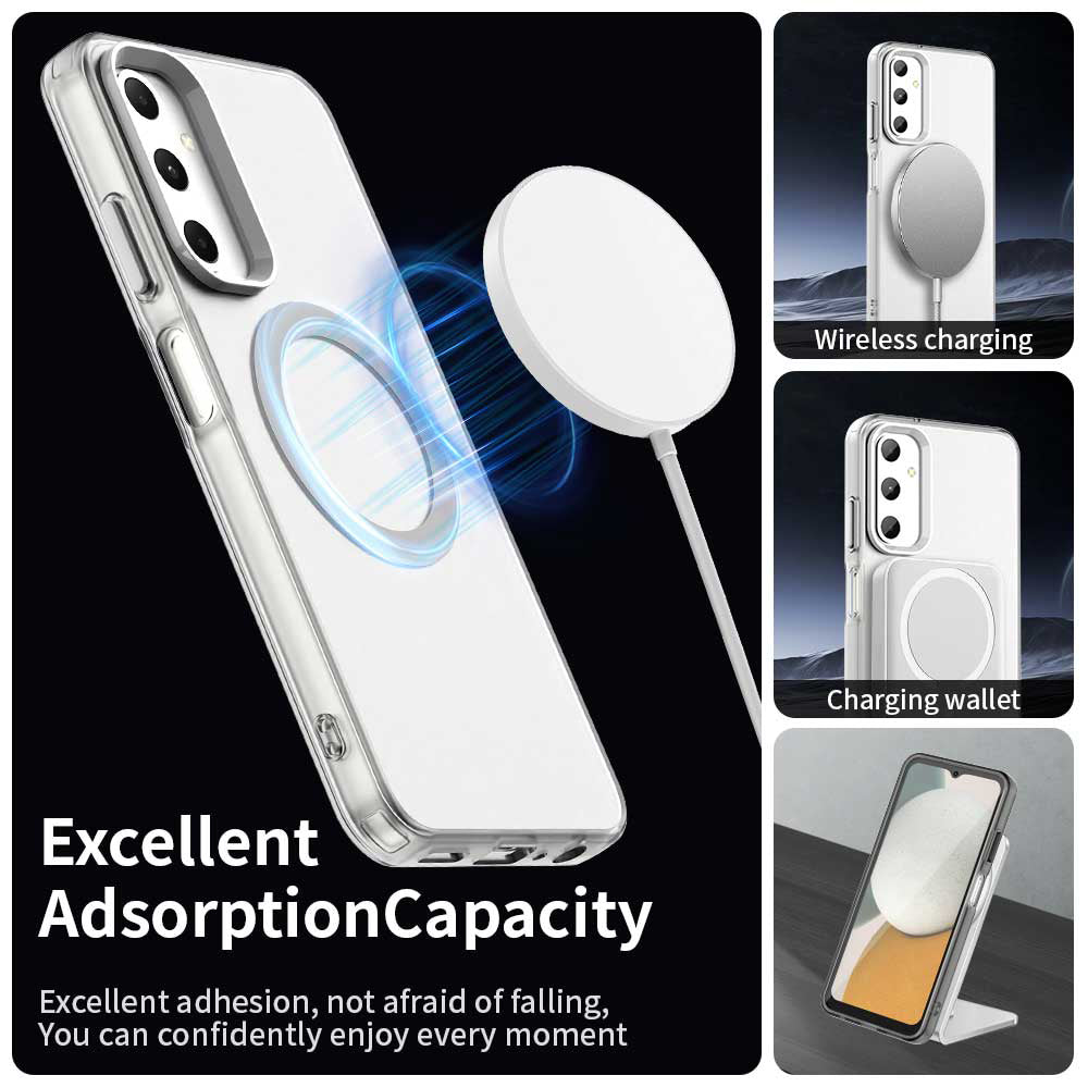 MagSafe-deksel for Samsung Galaxy A05s A057, Techsuit, CandyCase, hvit